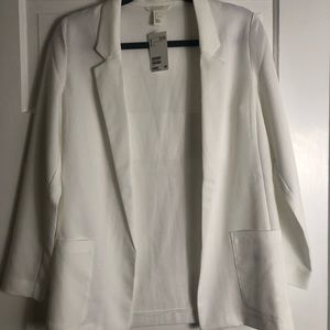 White blazer
